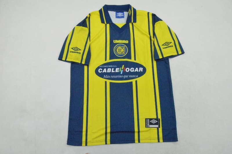 AAA(Thailand) Rosario Central 1998/99 Home Retro Soccer Jersey AAA(Thailand) Rosario Central 1998/99 Home Retro Soccer Jersey