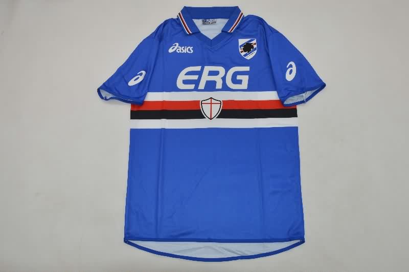 AAA(Thailand) Sampdoria 2003/04 Home Retro Soccer Jersey AAA(Thailand) Sampdoria 2003/04 Home Retro Soccer Jersey