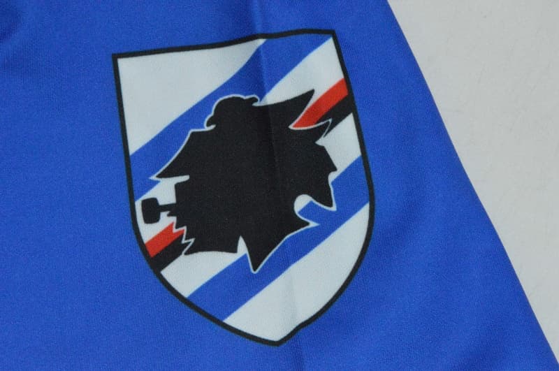AAA(Thailand) Sampdoria 1993/94 Home Retro Soccer Jersey