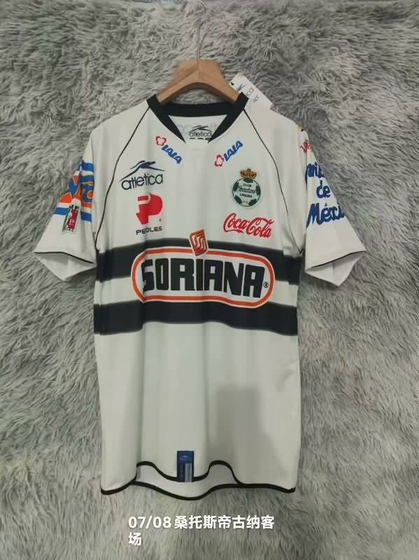 AAA(Thailand) Santos Laguna 2007/08 Away Retro Soccer Jersey