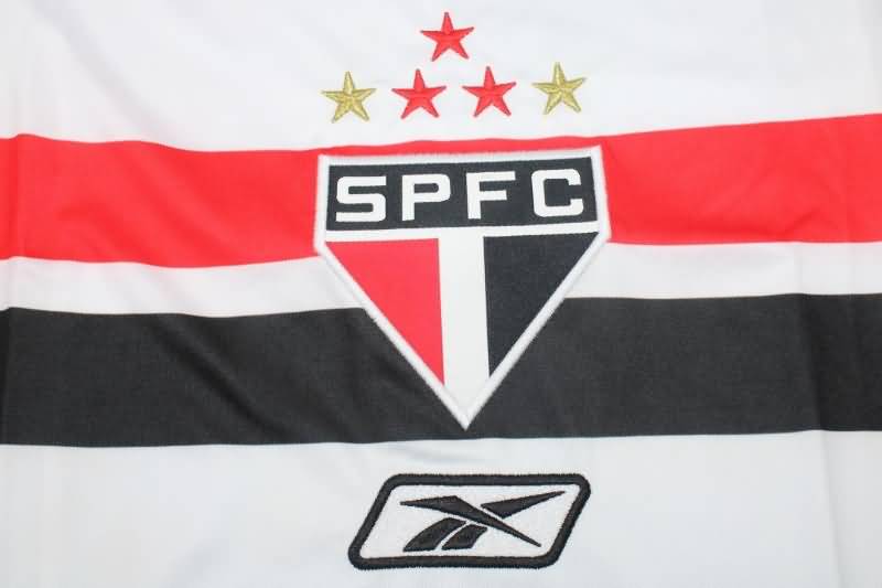 AAA(Thailand) Sao Paulo 2007/08 Retro Home Soccer Jersey