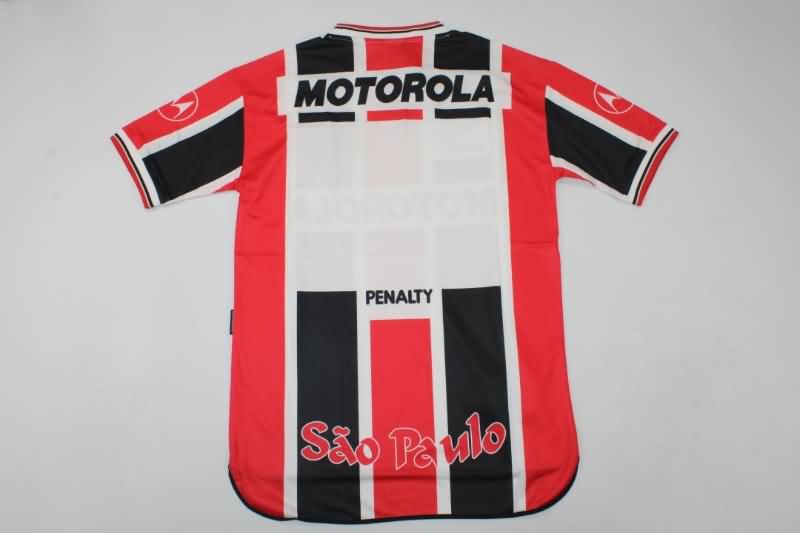 AAA(Thailand) Sao Paulo 1999/00 Away Retro Soccer Jersey