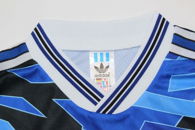 AAA(Thailand) Schalke 04 1992/93 Home Retro Soccer Jersey