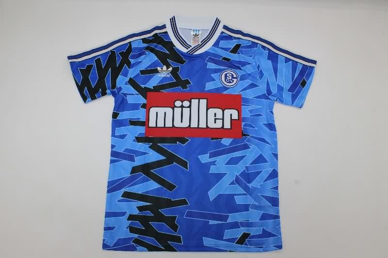 AAA(Thailand) Schalke 04 1993/94 Home Retro Soccer Jersey AAA(Thailand) Schalke 04 1993/94 Home Retro Soccer Jersey