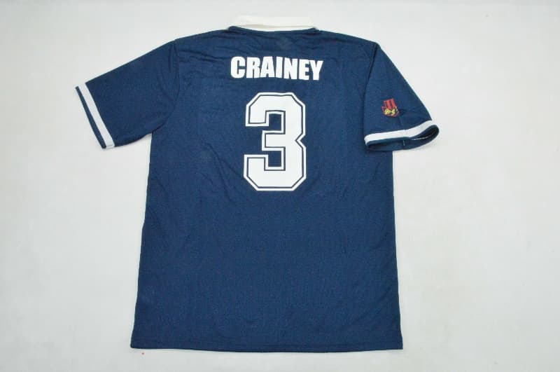 AAA(Thailand) Scotland 1988/91 Home Retro Soccer Jersey