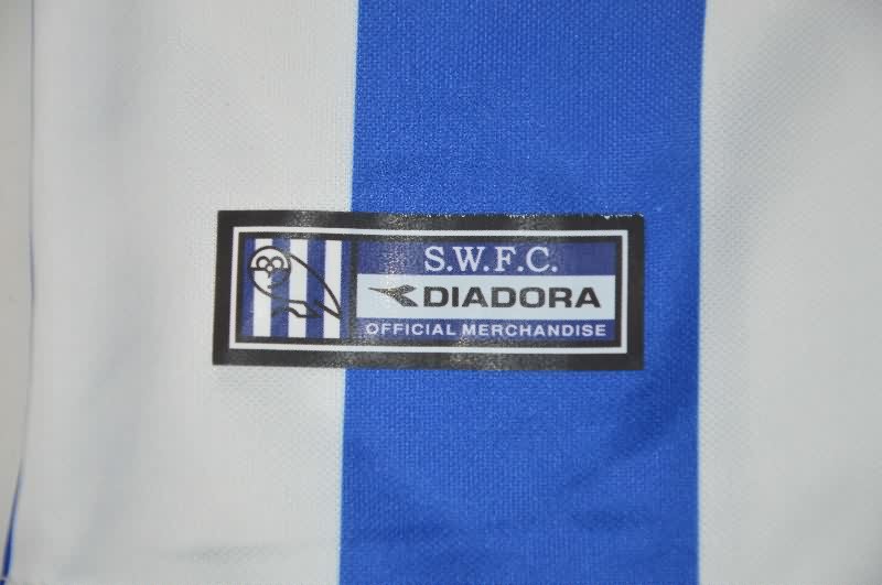 AAA(Thailand) Sheffield Wednesday 2001/03 Home Retro Soccer Jersey