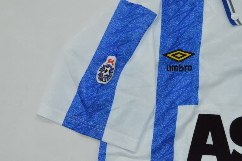 AAA(Thailand) Sheffield Wednesday 1991 League Cup Final Retro Soccer Jersey