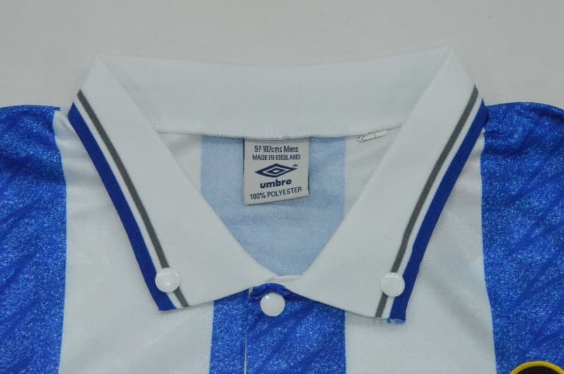 AAA(Thailand) Sheffield Wednesday 1991 League Cup Final Retro Soccer Jersey