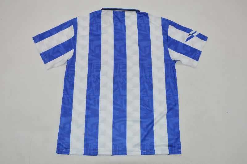 AAA(Thailand) Sheffield Wednesday 1991/93 Home Retro Soccer Jersey