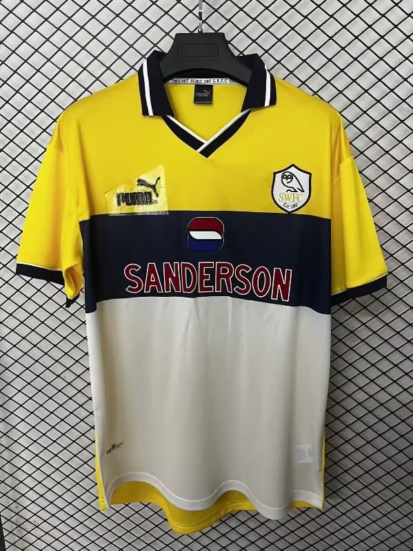 AAA(Thailand) Sheffield Wednesday 1999/00 Away Retro Soccer Jersey AAA(Thailand) Sheffield Wednesday 1999/00 Away Retro Soccer Jersey