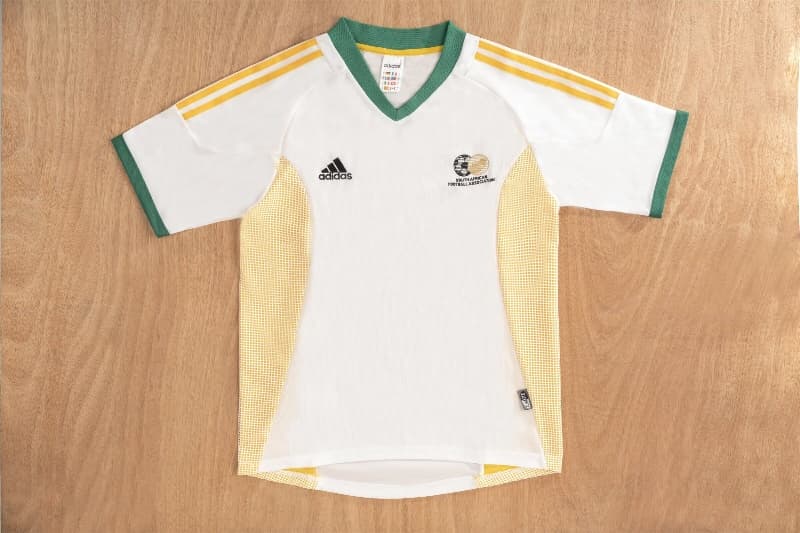 AAA(Thailand) South Africa 2002 Away Retro Soccer Jersey