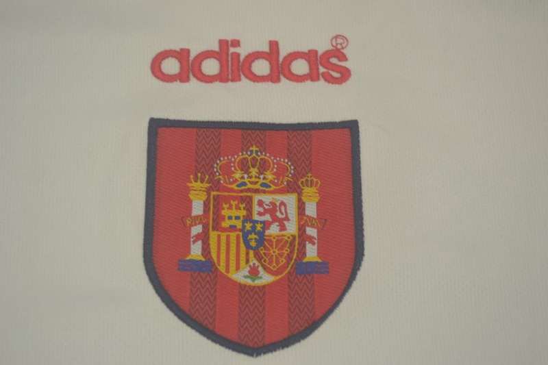 AAA(Thailand) Spain 1996 Away Retro Soccer Jersey