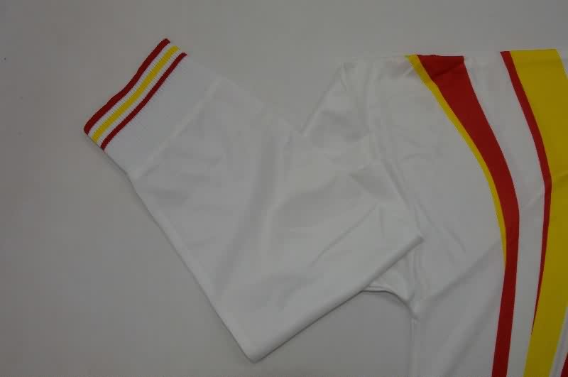 AAA(Thailand) Spain 1996 Away Retro Long Sleeve Soccer Jersey