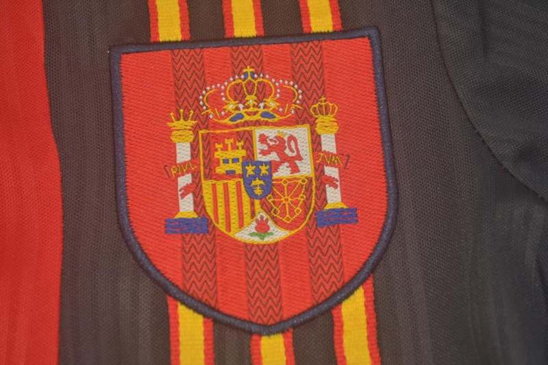 AAA(Thailand) Spain 1996 Home Retro Soccer Jersey