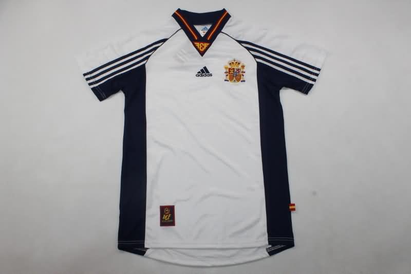 AAA(Thailand) Spain 1998 Away Retro Soccer Jersey