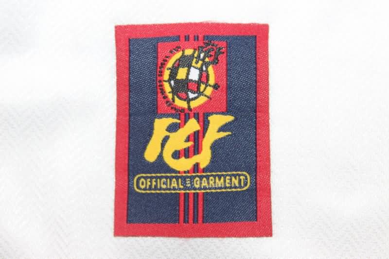 AAA(Thailand) Spain 1998 Away Retro Soccer Jersey