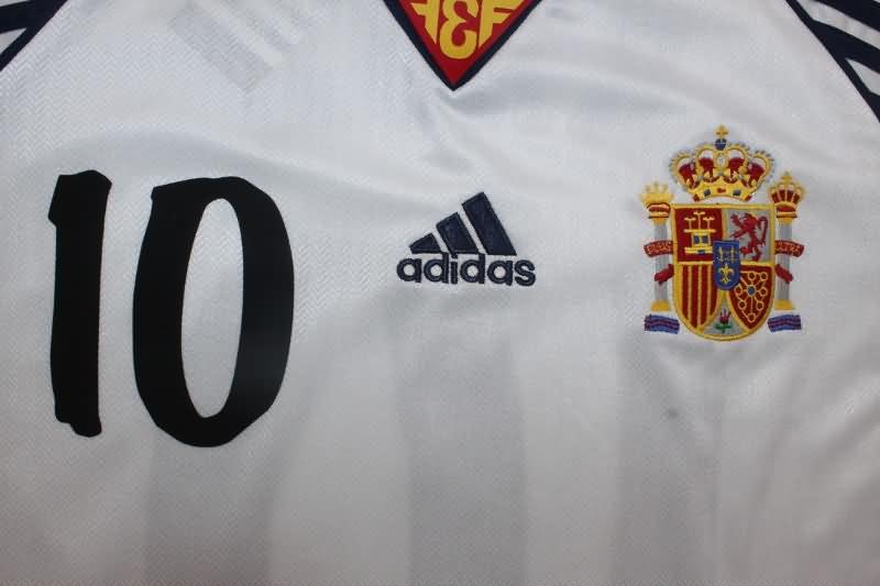 AAA(Thailand) Spain 1998 Away Retro Soccer Jersey