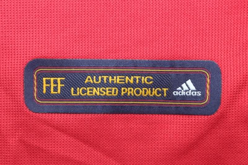 AAA(Thailand) Spain 2000 Home Retro Soccer Jersey