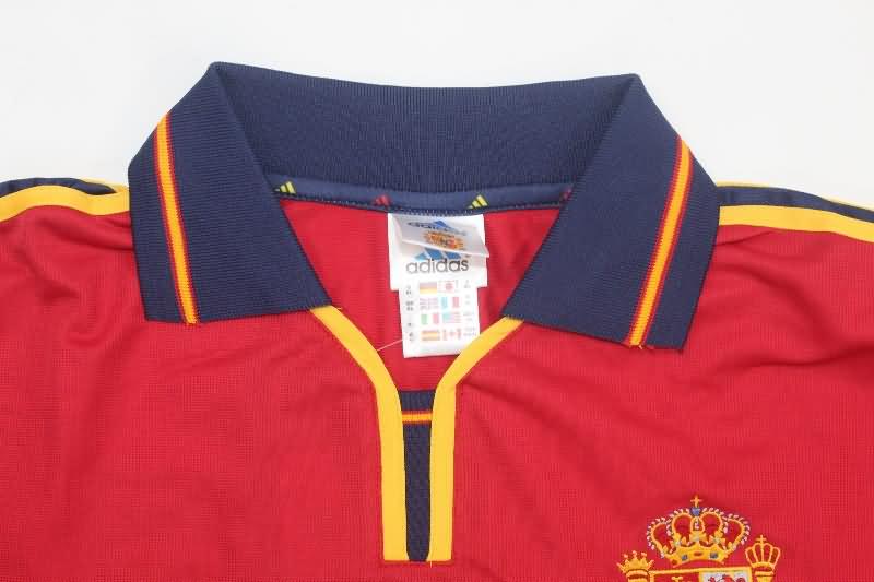 AAA(Thailand) Spain 2000 Home Retro Soccer Jersey