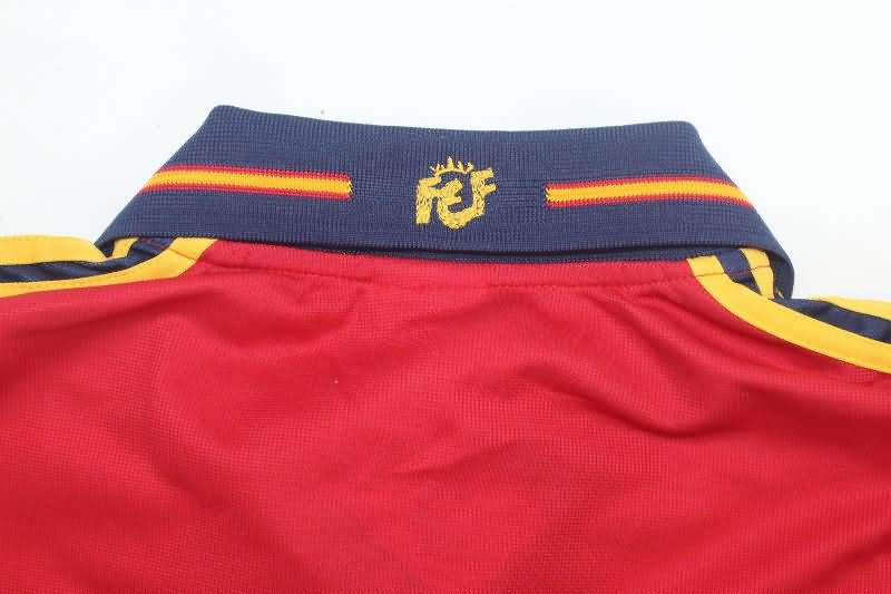 AAA(Thailand) Spain 2000 Home Retro Soccer Jersey