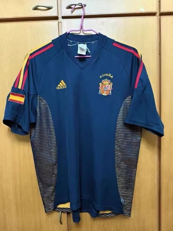 AAA(Thailand) Spain 2002 Third Retro Soccer Jersey