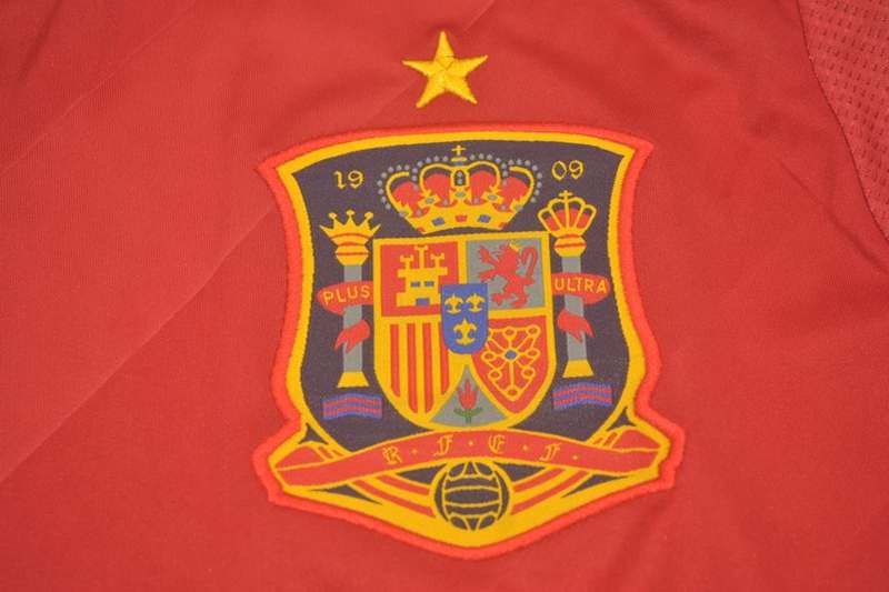 AAA(Thailand) Spain 2012 Home Retro Soccer Jersey