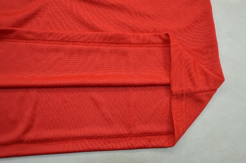 AAA(Thailand) Spain 2013 Home Long Sleeve Retro Soccer Jersey