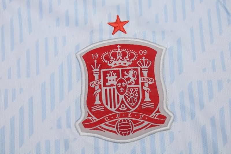 AAA(Thailand) Spain 2018 Away Retro Soccer Jersey