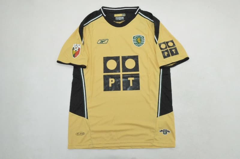 AAA(Thailand) Sporting Lisbon 2003/04 Away Retro Soccer Jersey