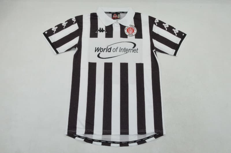 AAA(Thailand) St Pauli 2000/01 Home Retro Soccer Jersey AAA(Thailand) St Pauli 2000/01 Home Retro Soccer Jersey