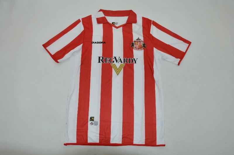 AAA(Thailand) Sunderland 2004/05 Home Retro Soccer Jersey AAA(Thailand) Sunderland 2004/05 Home Retro Soccer Jersey