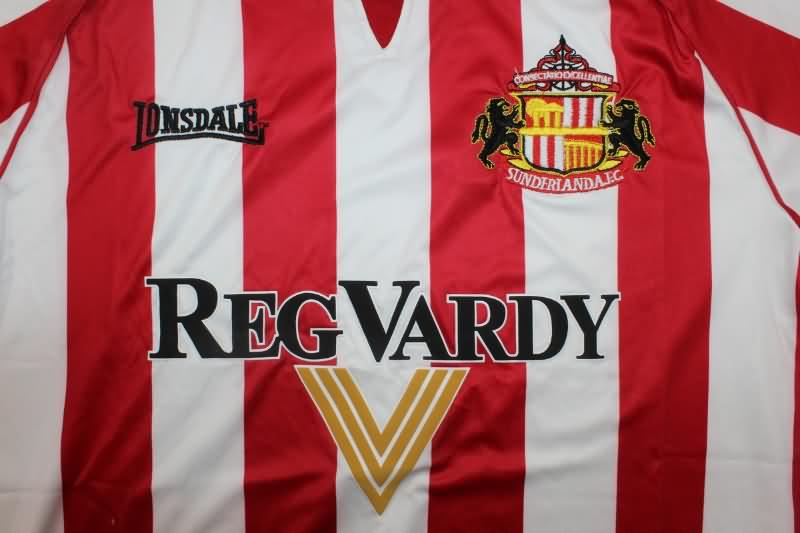 AAA(Thailand) Sunderland 2005/06 Home Retro Soccer Jersey