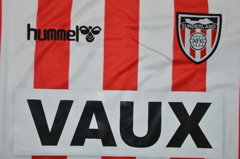 AAA(Thailand) Sunderland 1991/94 Home Retro Soccer Jersey