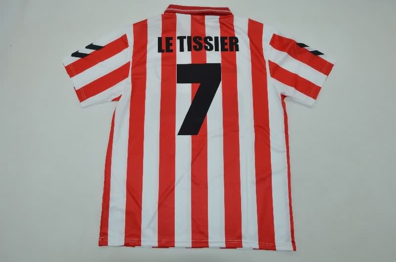 AAA(Thailand) Sunderland 1991/94 Home Retro Soccer Jersey