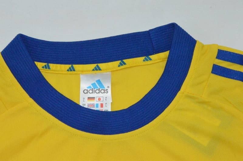 AAA(Thailand) Sweden 2002 Home Retro Soccer Jersey