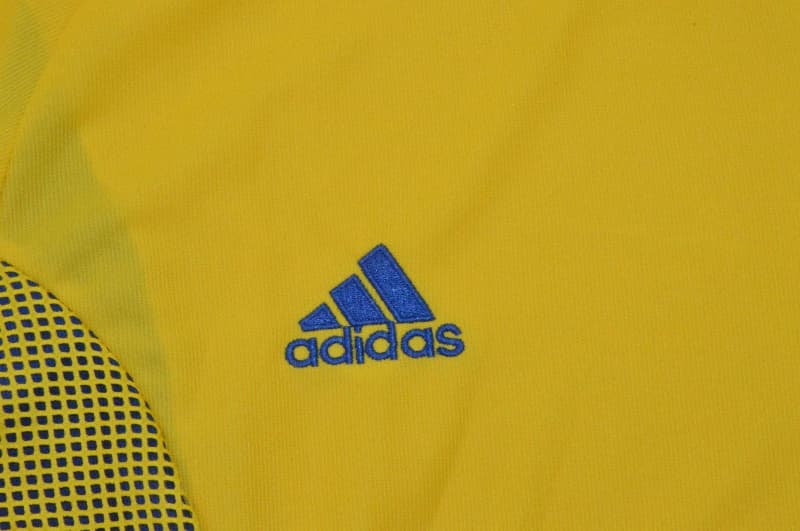 AAA(Thailand) Sweden 2002 Home Retro Soccer Jersey