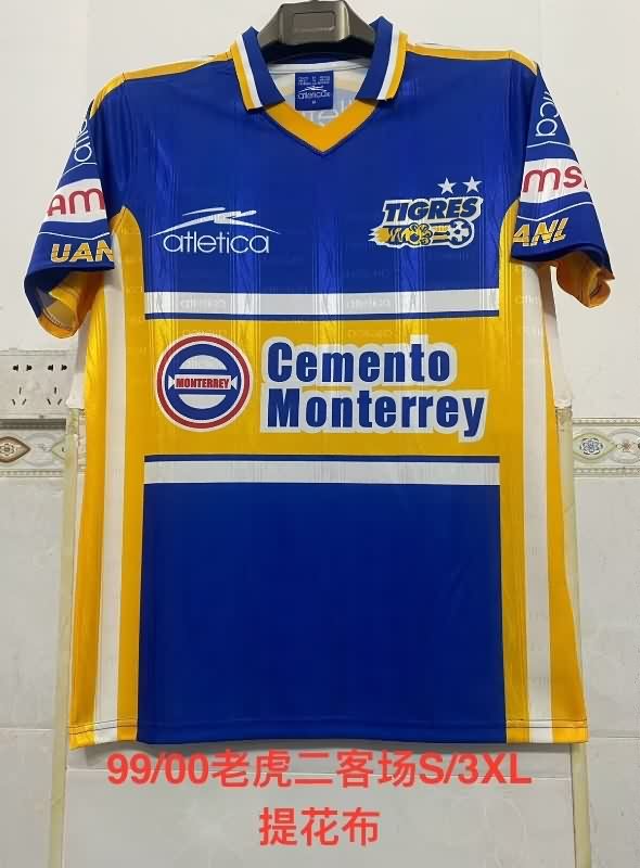 AAA(Thailand) Tigres UANL 1999/00 Third Retro Soccer Jersey AAA(Thailand) Tigres UANL 1999/00 Third Retro Soccer Jersey