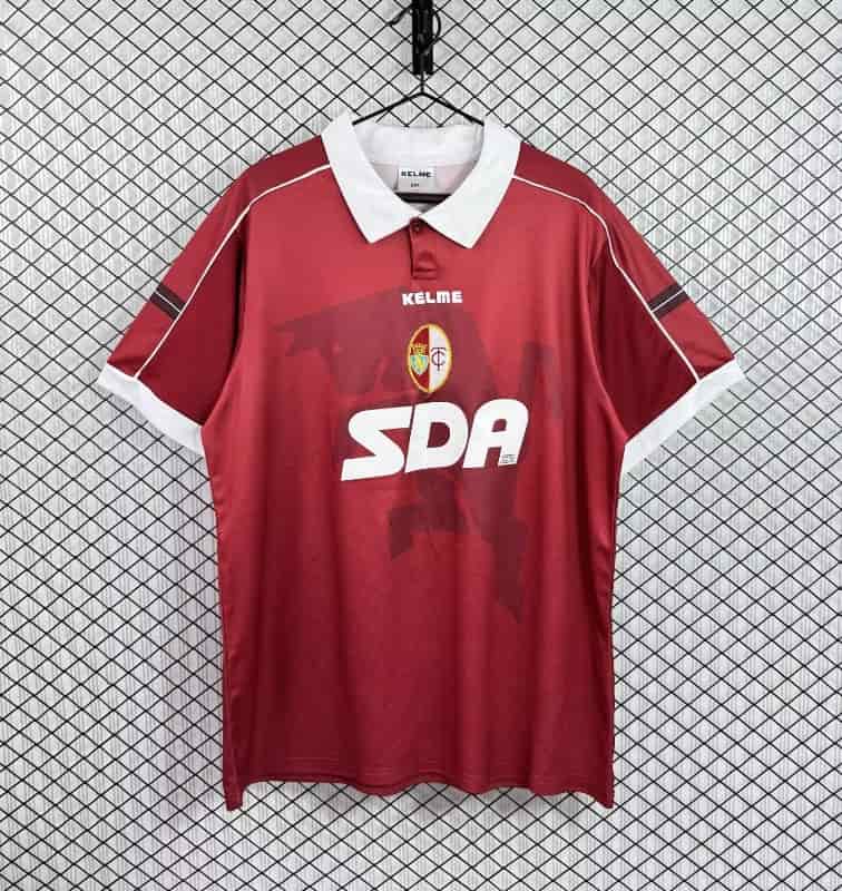 AAA(Thailand) Torino 1998/99 Home Soccer Jersey