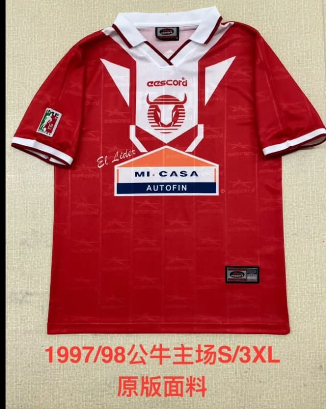 AAA(Thailand) Toros Neza 1998/99 Home Soccer Jersey AAA(Thailand) Toros Neza 1998/99 Home Soccer Jersey