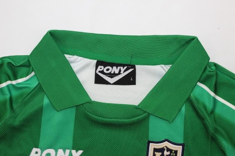 AAA(Thailand) Tottenham Hotspur 1997/99 Goalkeeper Green Long Sleeve Retro Soccer Jersey