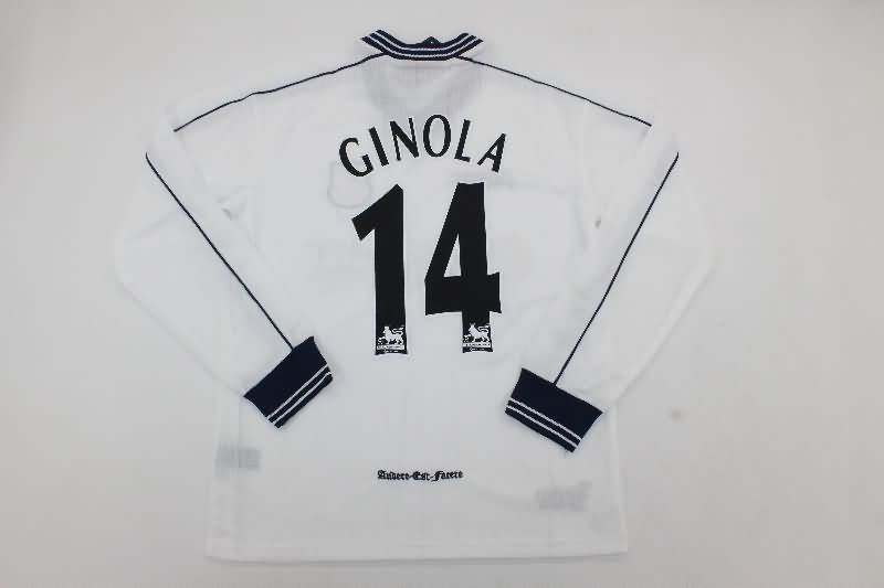 AAA(Thailand) Tottenham Hotspur 1997/99 Home Long Sleeve Retro Soccer Jersey