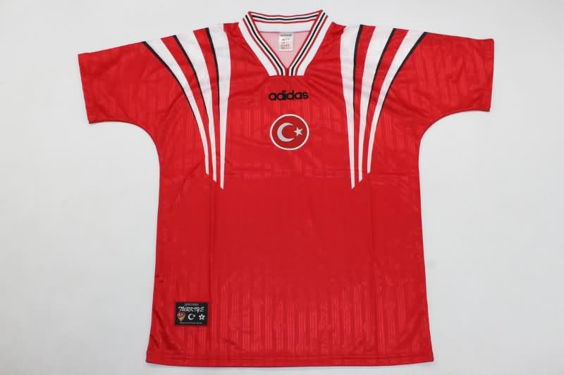 AAA(Thailand) Turkey 1990 Home Retro Soccer Jersey