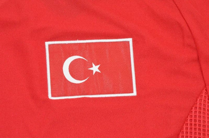 AAA(Thailand) Turkey 2002 Home Retro Soccer Jersey