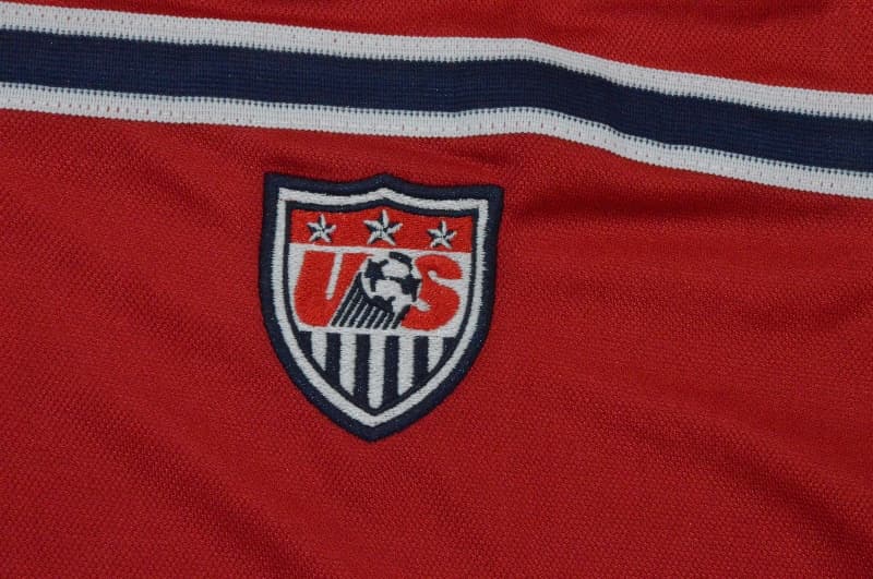 AAA(Thailand) USA 1998 Away Retro Soccer Jersey