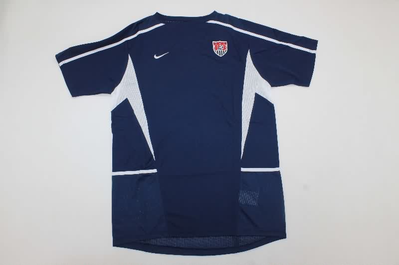 AAA(Thailand) USA 2002 Away Retro Soccer Jersey AAA(Thailand) USA 2002 Away Retro Soccer Jersey