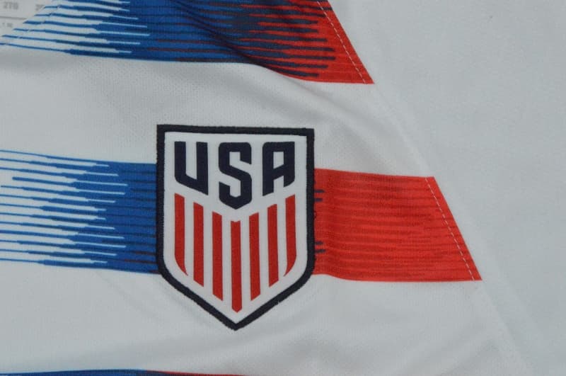 AAA(Thailand) USA 2018 Home Retro Soccer Jersey