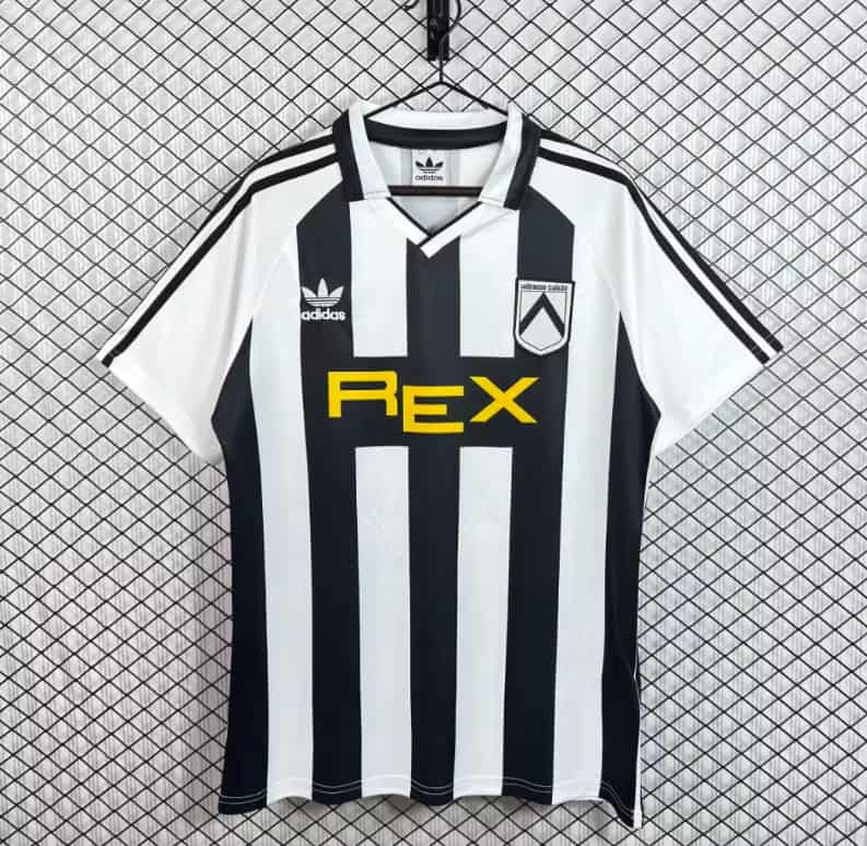 AAA(Thailand) Udinese 1991/92 Home Retro Soccer Jersey