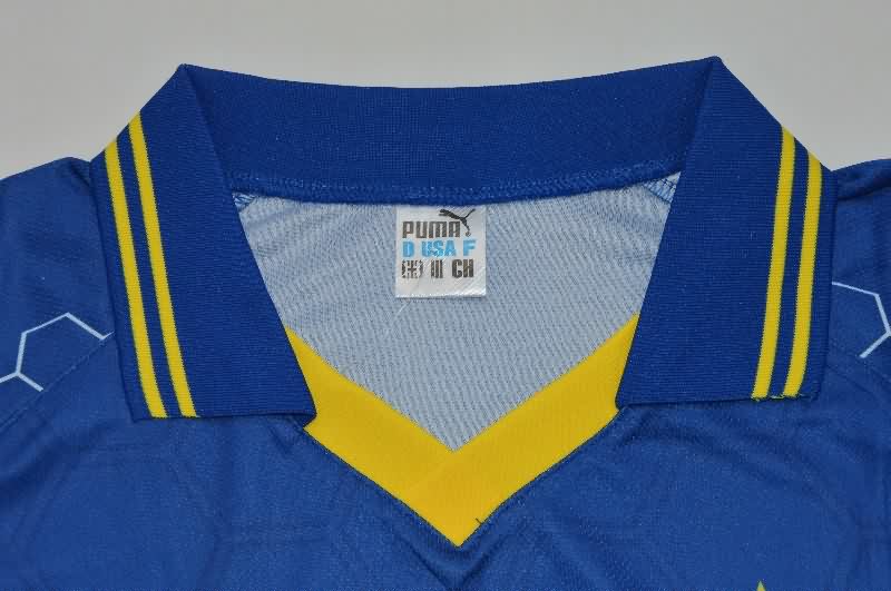AAA(Thailand) Ukraine 1998 Away Retro Soccer Jersey