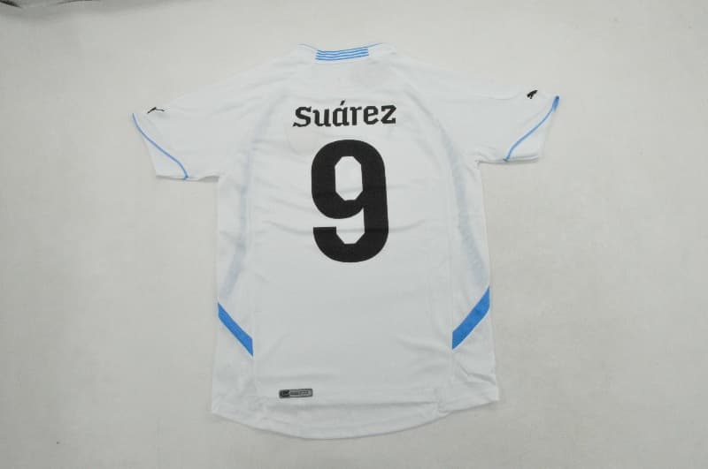 AAA(Thailand) Uruguay 2010 Away Retro Soccer Jersey