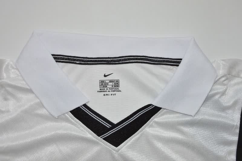 AAA(Thailand) Valencia 2000/01 Home Long Sleeve Retro Soccer Jersey